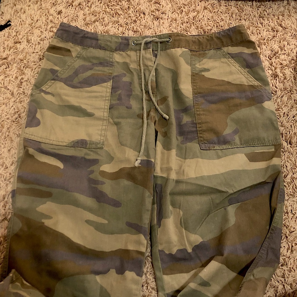 LondonJean Vintage Chino Camo Pants Marisa Fit